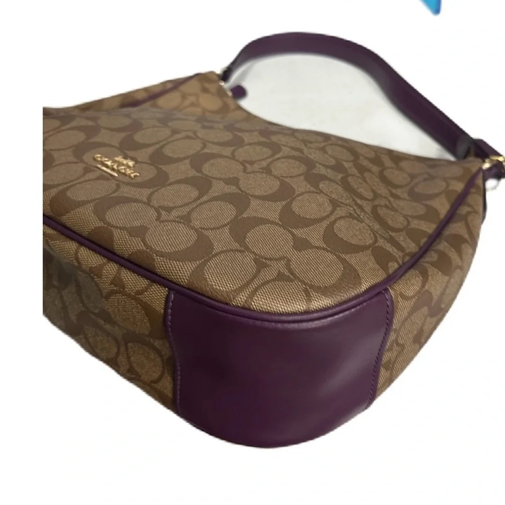 Coach Signature F29209 Canvas Leather - Picture 3 of 10